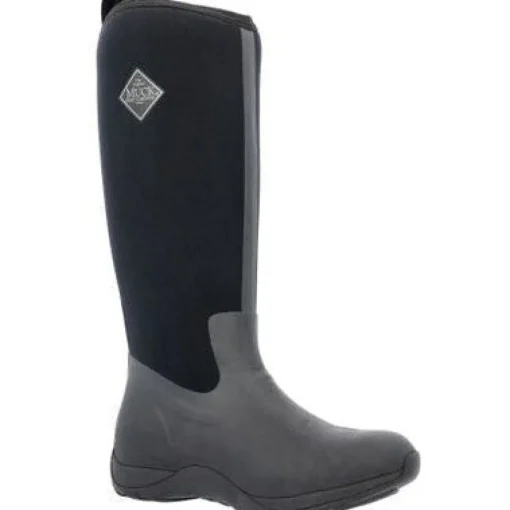 Muck Women's Arctic Adventure WP Tall Winter Work Boot -Black- WAA000