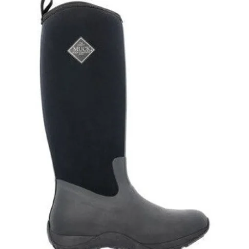 Muck Women's Arctic Adventure WP Tall Winter Work Boot -Black- WAA000
