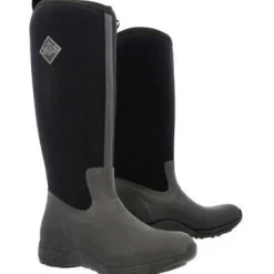Muck Women's Arctic Adventure WP Tall Winter Work Boot -Black- WAA000