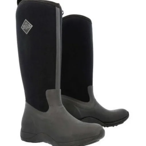 Muck Women's Arctic Adventure WP Tall Winter Work Boot -Black- WAA000