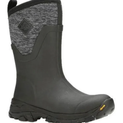Muck Women's Arctic Ice AGAT Mid WP Outdoor Boot - Black - ASVMA-100