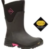 Muck Women's Arctic Ice Vibram WP Terrain Mid Work Boot -Black- ASVMA404