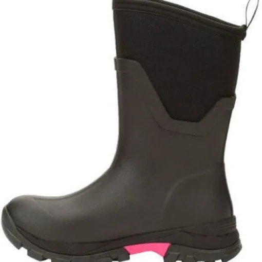 Muck Women's Arctic Ice Vibram WP Terrain Mid Work Boot -Black- ASVMA404