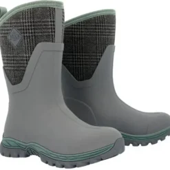 Muck Women's Arctic Sport II WP Mid Work Boot -Gray- MASMW15