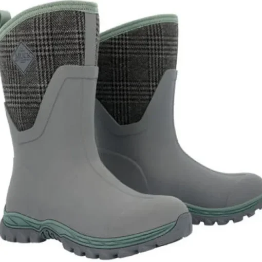 Muck Women's Arctic Sport II WP Mid Work Boot -Gray- MASMW15