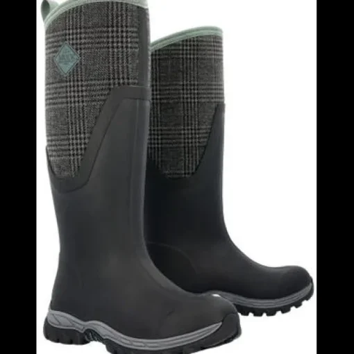 Muck Women's Arctic Sport II WP Tall Work Boot -Black- MASTW05