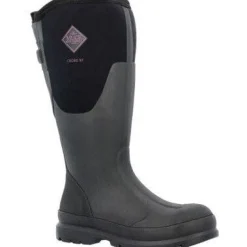 Muck Women's Chore Wide Calf Soft Toe WP Work Boot - Black - WCXF000