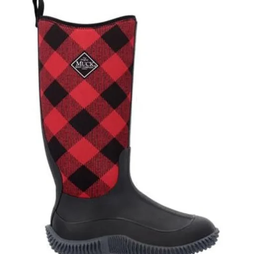 Muck Women's Hale Tall Waterproof Outdoor Work Boot -Black- HAW6PLD