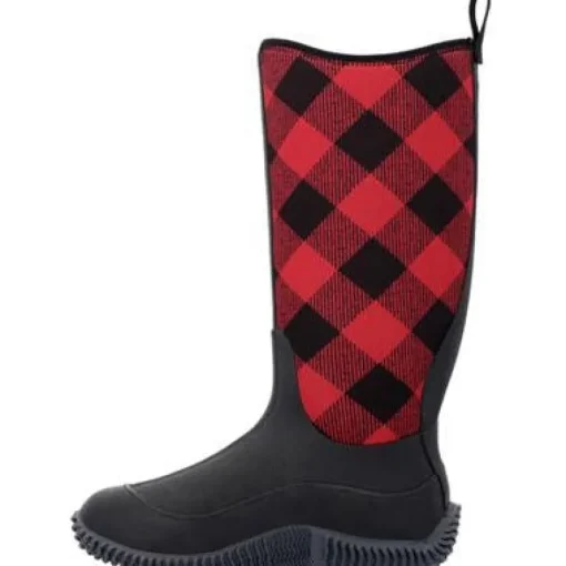 Muck Women's Hale Tall Waterproof Outdoor Work Boot -Black- HAW6PLD