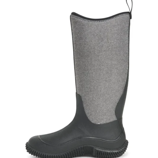 Muck Women's Hale Waterproof Pull-On Outdoor Boot - Black - HAW-1HB