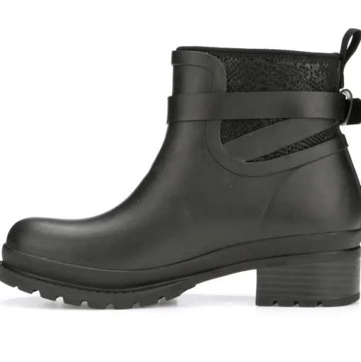 Muck Women's Liberty WP Anke Rubber Boot- BLack - LWKR