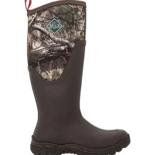 Muck Women's Mossy Oak WP Arctic Sport Tall Work Boot - Brown - AS2TMDNA
