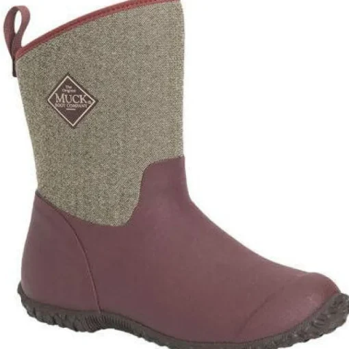 Muck Women's Muckster II Mid WP Outdoor Shoe - Purple - WM2-9TW