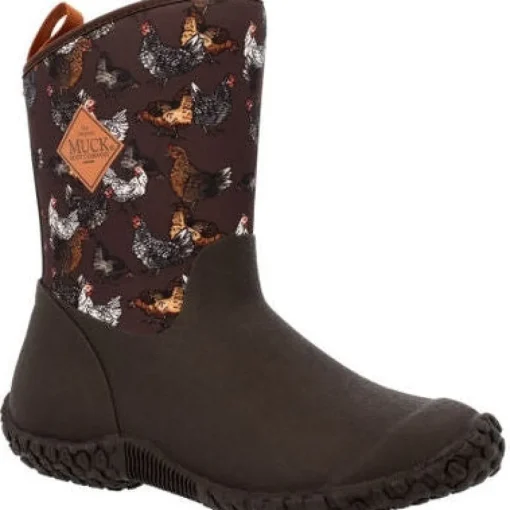 Muck Women's Muckster II Mid Waterproof Ankle Work Boot -Brown- WM29CK