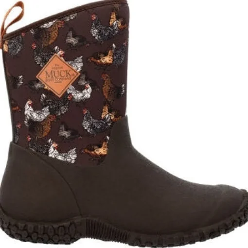 Muck Women's Muckster II Mid Waterproof Ankle Work Boot -Brown- WM29CK