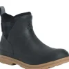 Muck Women's Original Ankle Plaid WP Work Boot - Black - OAW-1PLD