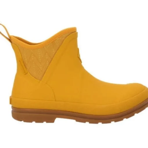 Muck Women's Original Waterproof Ankle Work Boot -Yellow- OAW8DOT