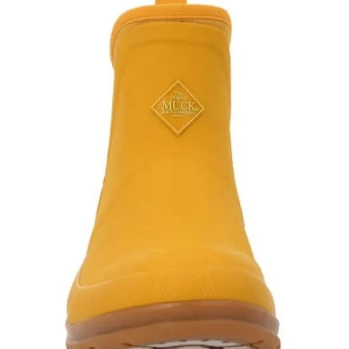 Muck Women's Original Waterproof Ankle Work Boot -Yellow- OAW8DOT