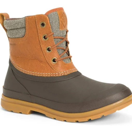 Muck Women's Originals Duck Lace Waterproof Duty Boot - Tan - ODLW-902