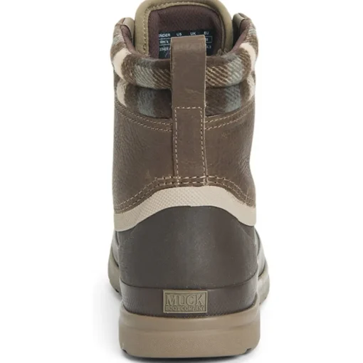 Muck Women's Originals Duck Lace Waterproof Duty Boot- Brown- ODLW-109