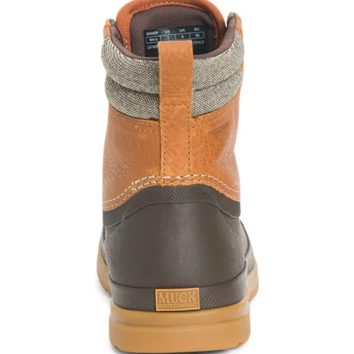 Muck Women's Originals Duck Lace Waterproof Duty Boot - Tan - ODLW-902