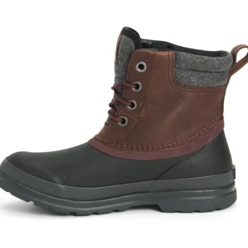Muck Women's Originals Duck Lace Waterproof Duty Boot- Black- ODLW-900