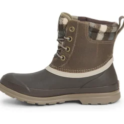 Muck Women's Originals Duck Lace Waterproof Duty Boot- Brown- ODLW-109