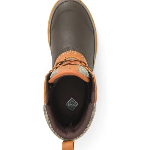 Muck Women's Originals Duck Lace Waterproof Duty Boot - Tan - ODLW-902