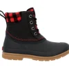 Muck Women's Originals Leather Duck Lace WP Work Boot - Black - ODLW6PLD