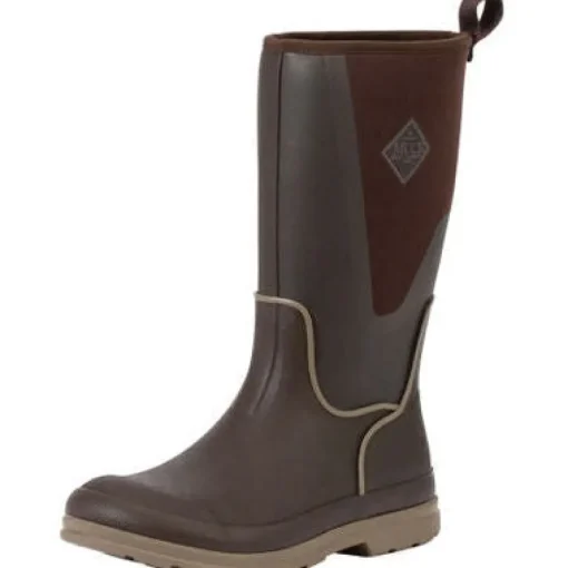 Muck Women's Originals Tall 11" Waterproof Work Boot -Brown- OTW900