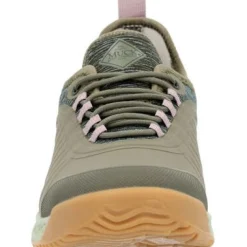 Muck Women's Outscape Lace Up WP Work Shoe -Olive- OSLW300