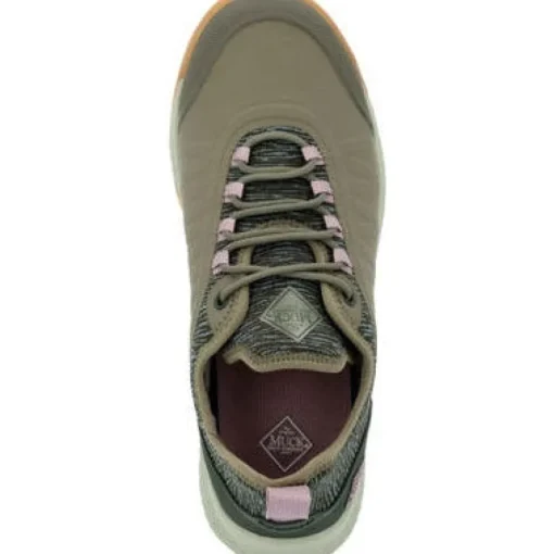 Muck Women's Outscape Lace Up WP Work Shoe -Olive- OSLW300
