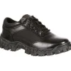 Rocky Men's Alpha Force 4" Soft Toe Oxford Work Shoe -Black- FQ0002168