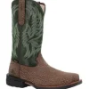 Rocky Men's Bronco 12" Comp Toe WP Western Classic Boot- Brown- RKW0454