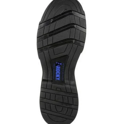 Rocky Men's Code Blue 8" Soft Toe Public Service Shoe -Black- RKD0084