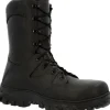 Rocky Men's Code Red 8" WP Rated Comp Toe Fire Boot -Black- RKD0086