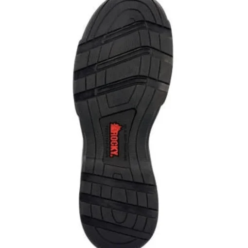 Rocky Men's Code Red Station 6" CT Slip On Work Boot -Black- RKD0114
