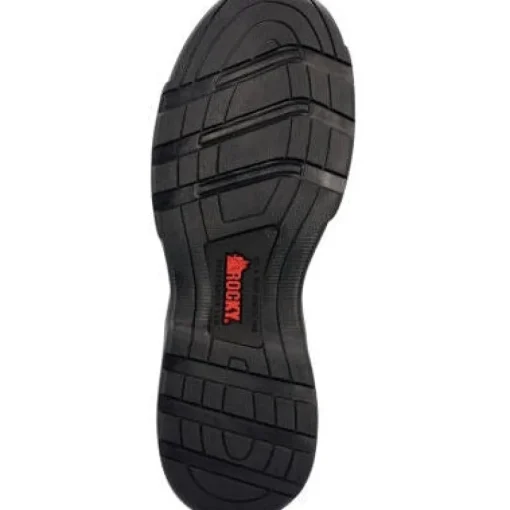 Rocky Men's Code Red Station 6" Slip On Work Boot -Black- RKD0115