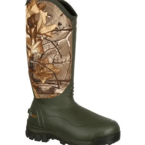 Rocky Men's Core 16" Neoprene WP 1000G Ins Rubber Hunt Boot - Camo - RKYS053