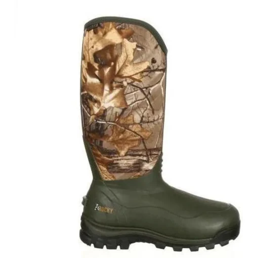 Rocky Men's Core 16" Neoprene WP 1000G Ins Rubber Hunt Boot - Camo - RKYS053