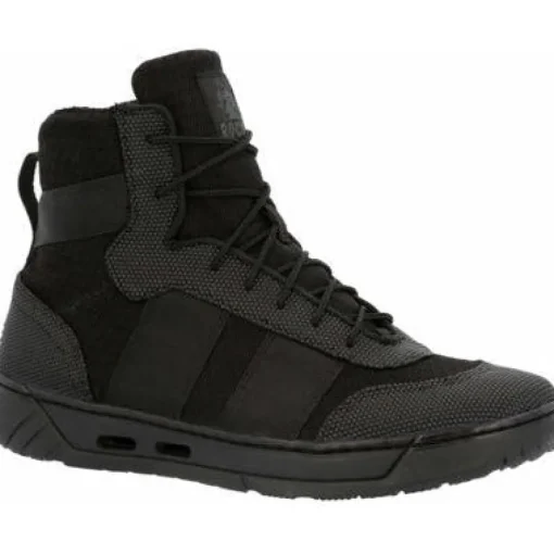 Rocky Men's Coronado Chukka 5" WP Public Service Work Boot -Black- RKC129