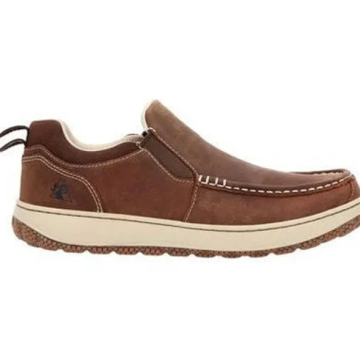 Rocky Men's Dry Strike 3" Soft Toe Slip Resist Outdoor Shoe -Brown- RKS0631