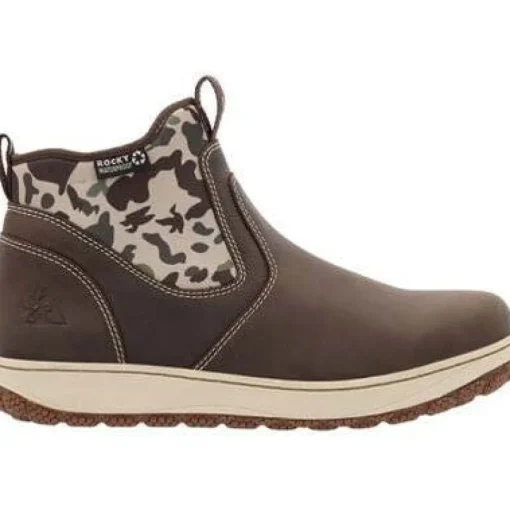 Rocky Men's Dry Strike Srx 6" Soft Toe WP Outdoor Boot- Duck Camo- RKS0650