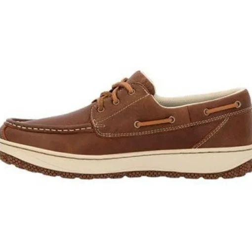 Rocky Men's Dry Strike Srx 3" Soft Toe Slip Resist Outdoor Shoe -Brown- RKS0648