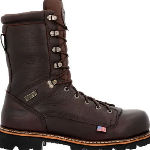 Rocky Men's Elk Stalker 10" WP Composite Toe Work Boot -Brown- RKK0399