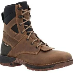 Rocky Men's Hi Wire 11" Comp Toe WP Western Work Boot -Earth- RKW0427