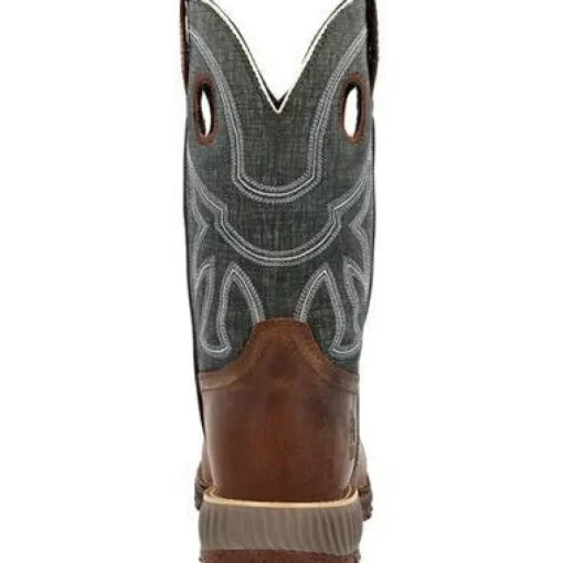 Rocky Men's Hi Wire 11" ST Waterproof Western Work Boot -Brown- RKW0426
