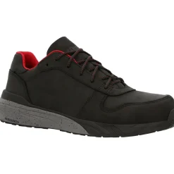 Rocky Men's Industrial Athletix 3" Comp Toe Work Shoe- Black - RKK0367