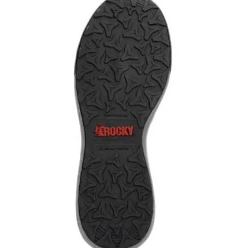 Rocky Men's Industrial Athletix 4" Comp Toe Work Shoe -Black Knit- RKK0384