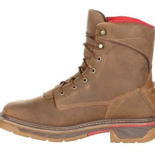 Rocky Men's Iron Skull Waterproof Western Boot - Brown - RKW0286